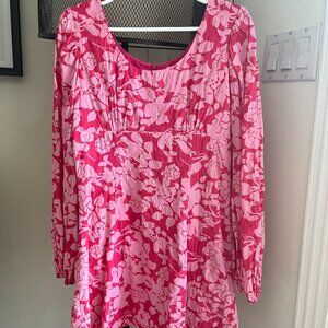 Tuckernuck Pink Floral Dress